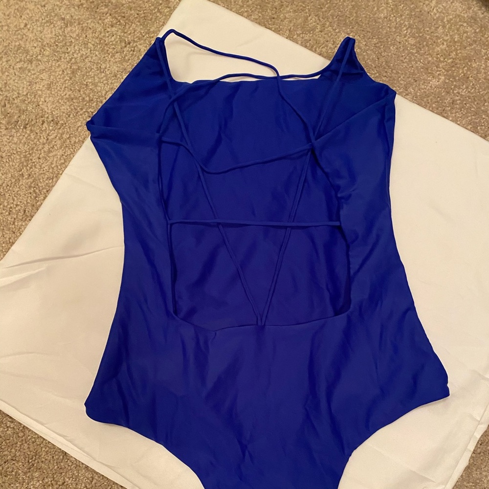 Mikoh strappy one piece bathing suit